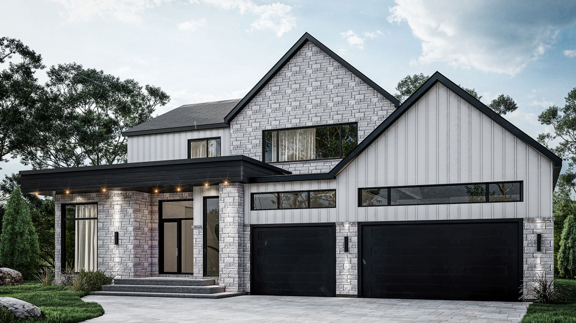 modèles de maison sur mesure des habitations serbeau sur la Rive-Nord de Montréal